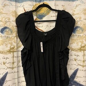 Elegant Black Women's Top